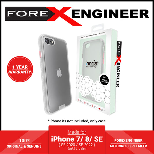 Hoda Rough Military Case for iPhone SE ( 2022 - 2020 ) compatible with iPhone 7 - 8 - Matte ( Barcode : 4713381516850 )