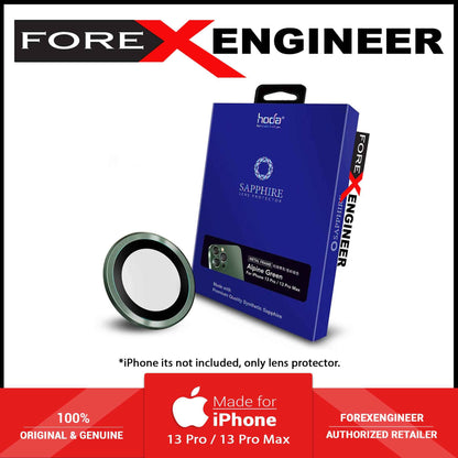Hoda Sapphire Lens Protector for iPhone 13 Pro - 13 Pro Max - Alpin Green ( 3pcs ) (Barcode: 4711103544334 )