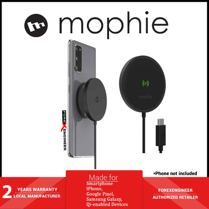 Mophie Snap+ Wireless Charger - 15W for Qi-enabled and MagSafe Compatible