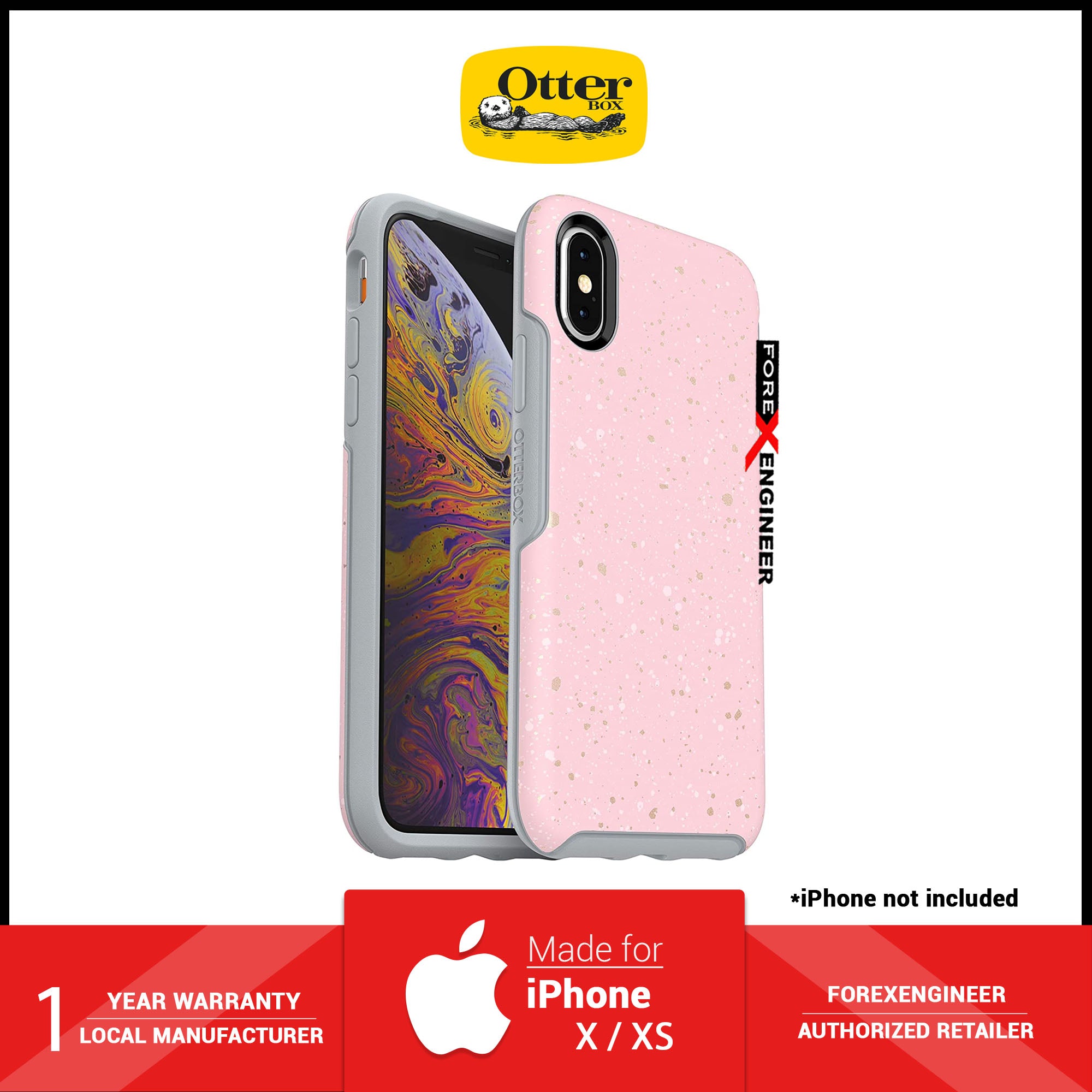 Rose gold sale otterbox iphone x