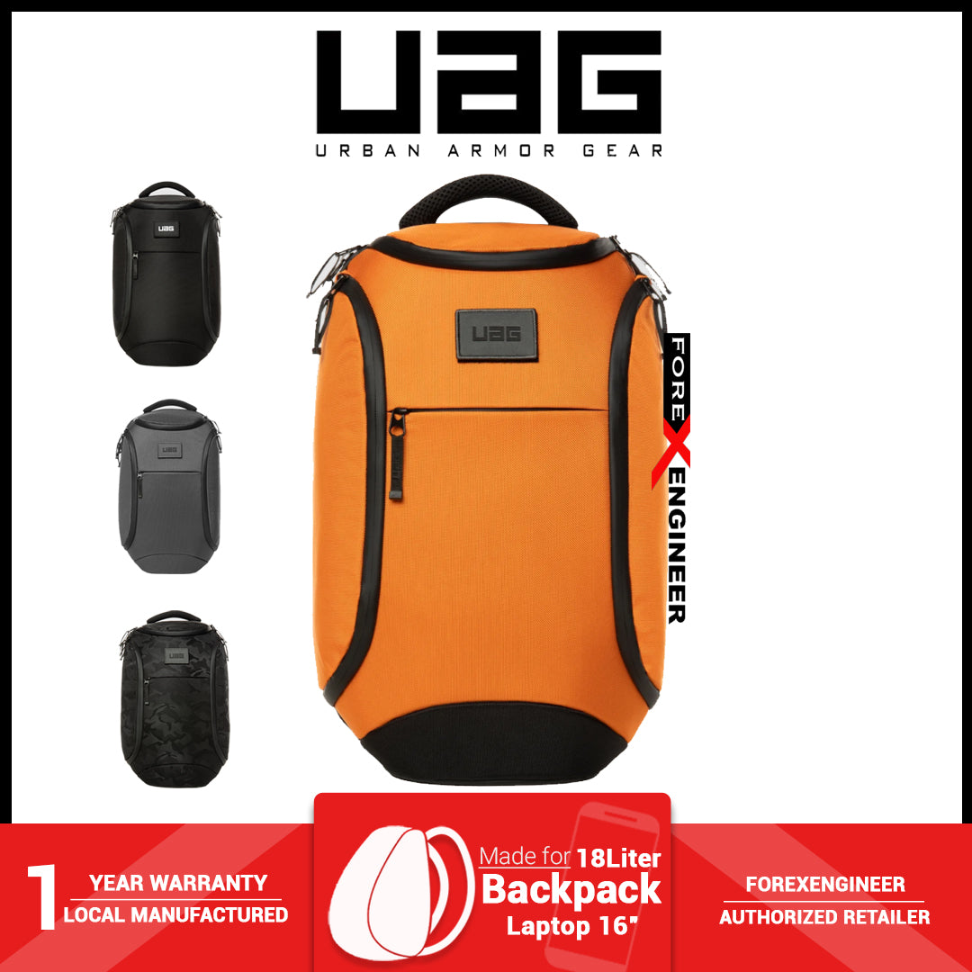 UAG The Standard Issue 18 Liter backpack - Fit 16" Laptop and Weather resistant materials - Orange ( Barcode : 812451037692 )