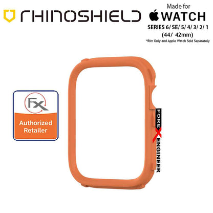 Rhinoshield RIM for Apple Watch 44mm - 42mm Series 6 - SE - 5 - 4 - 3 - 2 - 1 - Use with Rhinoshield CrashGuard NX - Orange (Barcode: 4710562402032)