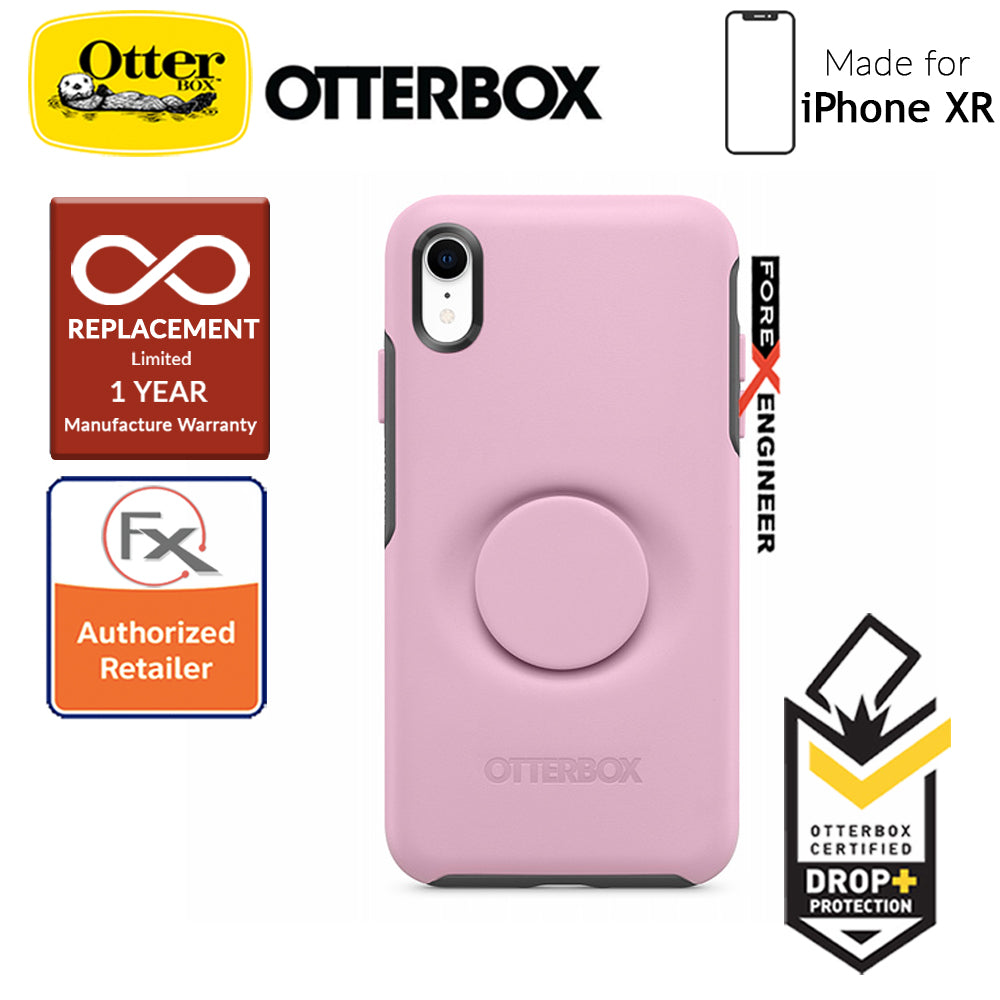 OTTER + POP Symmetry for iPhone XR - Slim Protective Case with PopSockets -  Mauveolous
