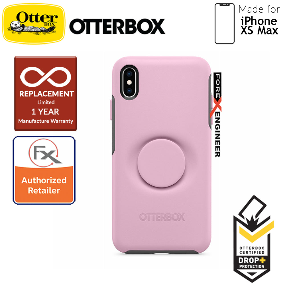 OTTER + POP Symmetry for iPhone Xs Max - Slim Protective Case with PopSockets -Mauveolous