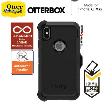[RACKV2_CLEARANCE] Otterbox Defender for iPhone Xs Max - Black - Forexengineer-malaysia