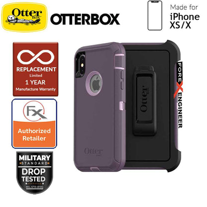 Otterbox Defender Series for iPhone Xs - X - Purple Nebula - Forexengineer-malaysia