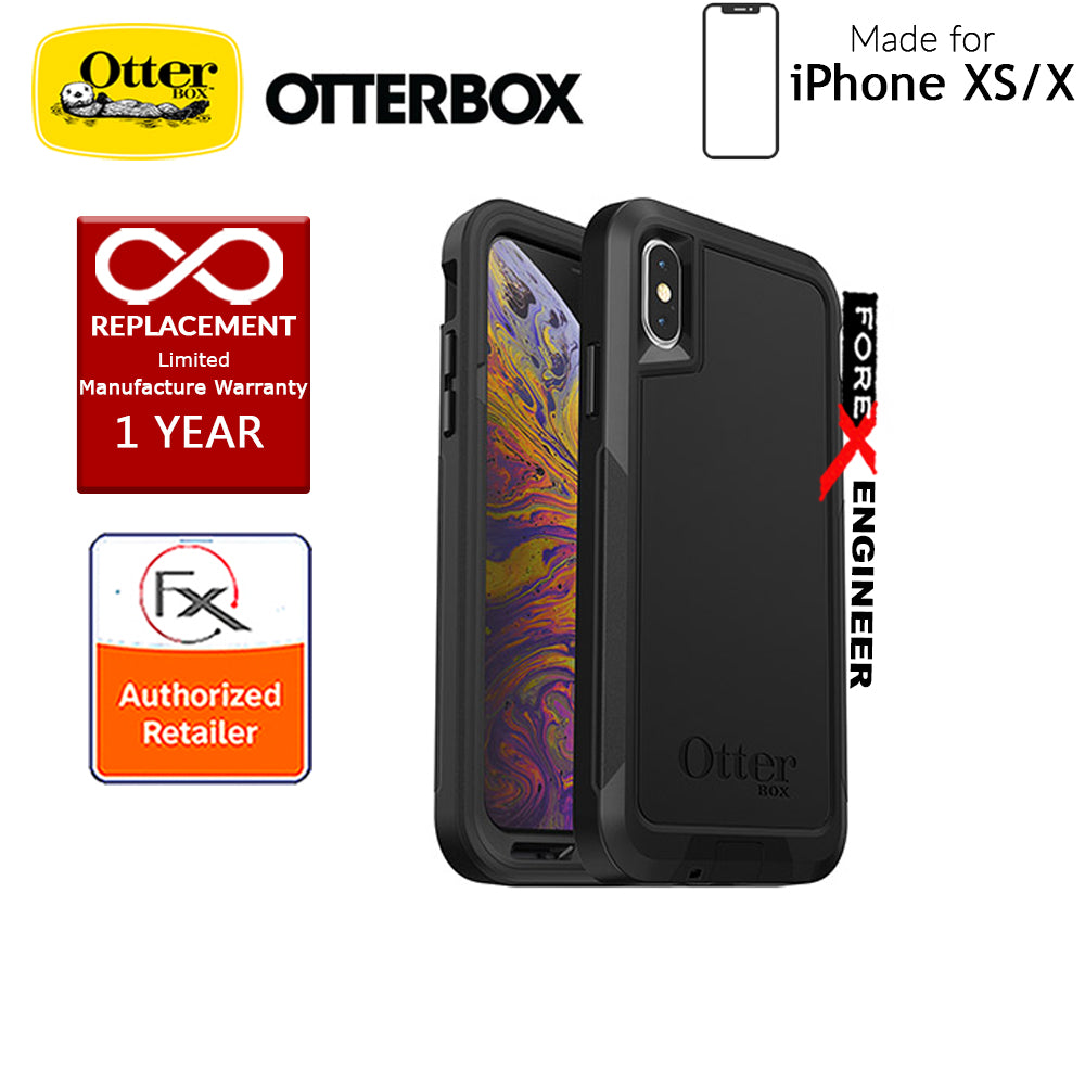[RACKV2_CLEARANCE] OtterBox Pursuit Series for iPhone Xs - X - Ultra thin ShockProof & DustProof Protection - Black