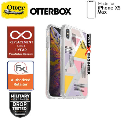 Otterbox Symmetry Clear Graphic for iPhone Xs Max - Love Triangle - Forexengineer-malaysia