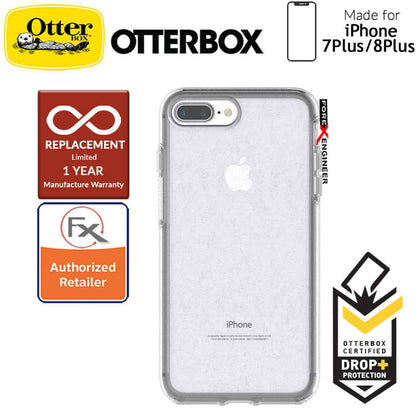 [RACKV2_CLEARANCE] OtterBox Symmetry Clear Series for iPhone 8 Plus - 7 Plus - Stardust - Forexengineer-malaysia