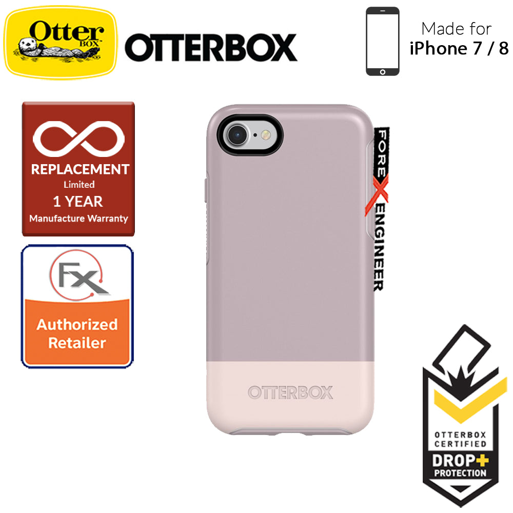 OtterBox Symmetry Series for iPhone 8 - 7 - Skinny Dip (Compatible with iPhone SE 2nd Gen 2020)