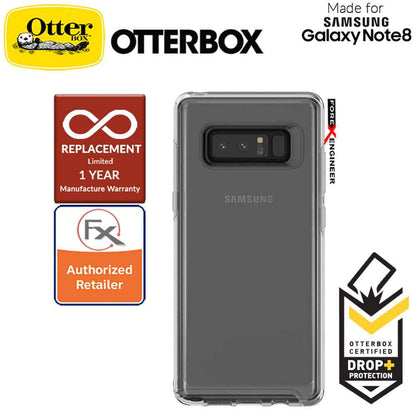 OtterBox Symmetry Clear  Series for Samsung Galaxy Note 8 - Clear - Forexengineer-malaysia
