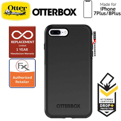 Otterbox symmetry for iPhone 8 Plus (Compatible with iPhone 7 plus ) - Black - Forexengineer-malaysia