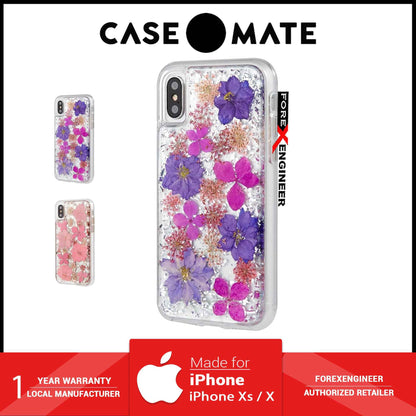 Case-Mate Karat Petals for iPhone Xs - X - Purple (Barcode: 846127179690 )