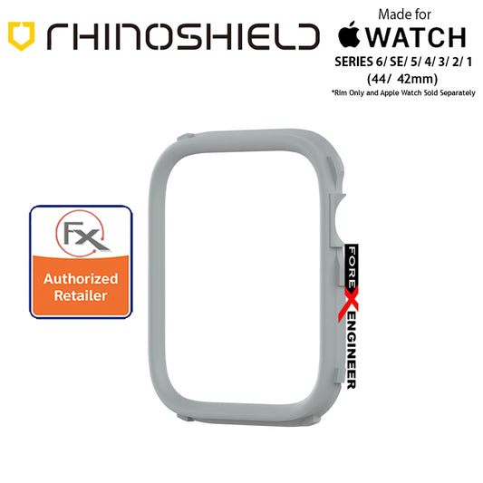 Rhinoshield RIM for Apple Watch 44mm - 42mm Series 6 - SE - 5 - 4 - 3 - 2 - 1 - Use with Rhinoshield CrashGuard NX - Platinum Gray (Barcode: 4710562401738)