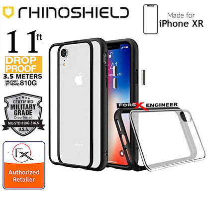 Rhinoshield MOD NX for iPhone XR - 3.5 Meters Impact Protection ( Exceeds Military Standards ) - Black - Forexengineer-malaysia