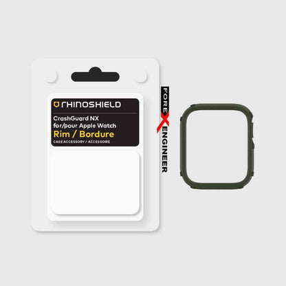 Rhinoshield RIM for Apple Watch 44mm - 42mm Series 6 - SE - 5 - 4 - 3 - 2 - 1 - Use with Rhinoshield CrashGuard NX - Navy Blue (Barcode: 4711033726916)