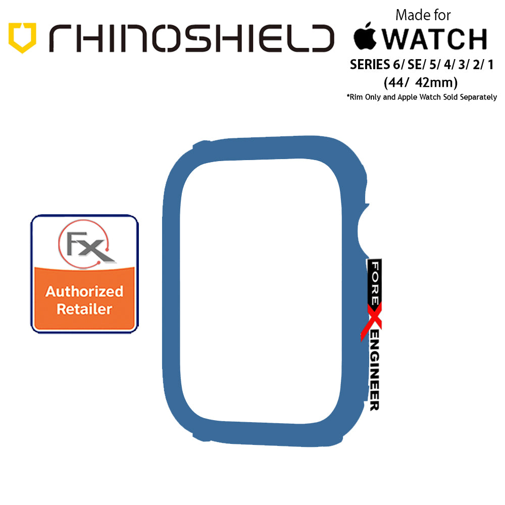 Rhinoshield RIM for Apple Watch 44mm - 42mm Series 6 - SE - 5 - 4 - 3 - 2 - 1 - Use with Rhinoshield CrashGuard NX - Royal Blue (Barcode: 4710562402094)