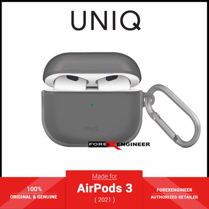UNIQ Glase Case for AirPods 3 ( 2021 ) - Smoke (Barcode: 8886463676868 ) - Forexengineer -Malaysia- 8886463676868