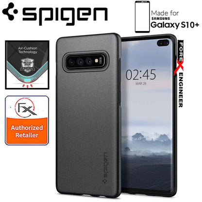 Spigen Thin Fit for Samsung Galaxy S10+ - S10 Plus - Graphite - Forexengineer-malaysia