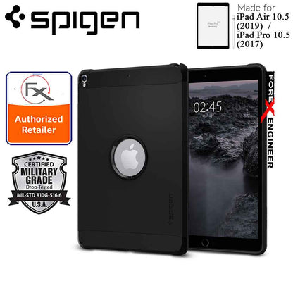 Spigen Tough Armor Case for iPad Air 10.5" (2019) - Pro 10.5" (2017) - Slim and Mil-Grade Certified Protection - Black - Forexengineer-malaysia