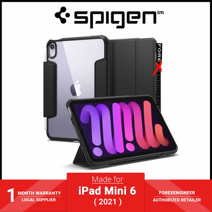 Spigen Ultra Hybrid Pro for iPad Mini 7th Gen ( 2024 ) / iPad Mini 6th Gen ( 2021 ) - Black (Barcode: 8809811854138 ) - Forexengineer-malaysia
