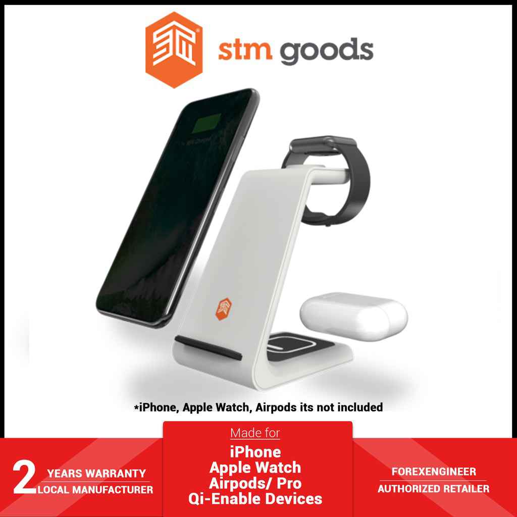 STM ChargeTree 3 in 1 wireless charging station - for iPhone , Apple ...