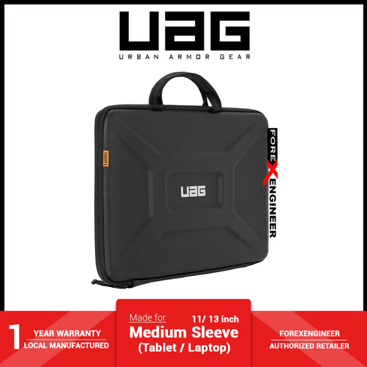 UAG Medium Sleeve for Laptop or Tablet 11 - 13 inch with Handle - Black ( Barcode : 812451038552 )