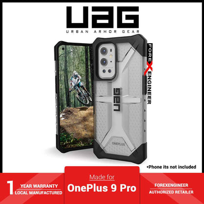 UAG Plasma for OnePlus 9 Pro - Feather-Light Rugged Military Drop Tested - Ice ( Barcode :  810070360719 )