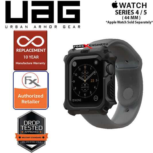 UAG Watch Case for Apple Watch Series 4 - 5 - 6 - SE  - 44mm ( Black - Black )