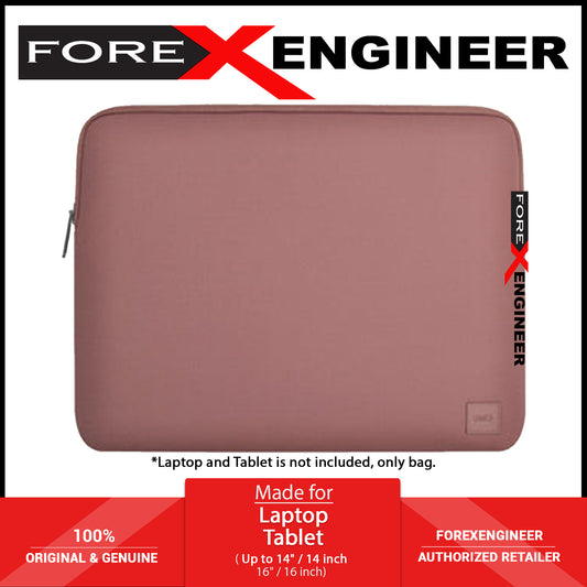 UNIQ Cyprus Laptop and Tablet Sleeve - Water Resistant Neoprene Up to 14" - 14 inch - Mauve Pink ( Barcode: 8886463680735 )