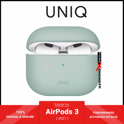 UNIQ Lino Case for AirPods 3 ( 2021 ) - Green (Barcode: 8886463676752 ) - Forexengineer -Malaysia- 8886463676752