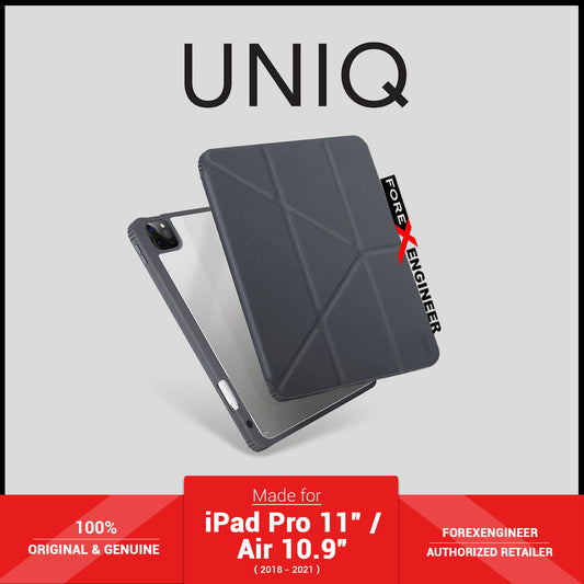 UNIQ Moven for iPad Pro 11" ( 3rd - 2nd - 1st Gen ) ( 2022 - 2018 ) - iPad Air 10.9" ( 5th Gen )  M1 Chip - Grey (Barcode: 8886463677421 )