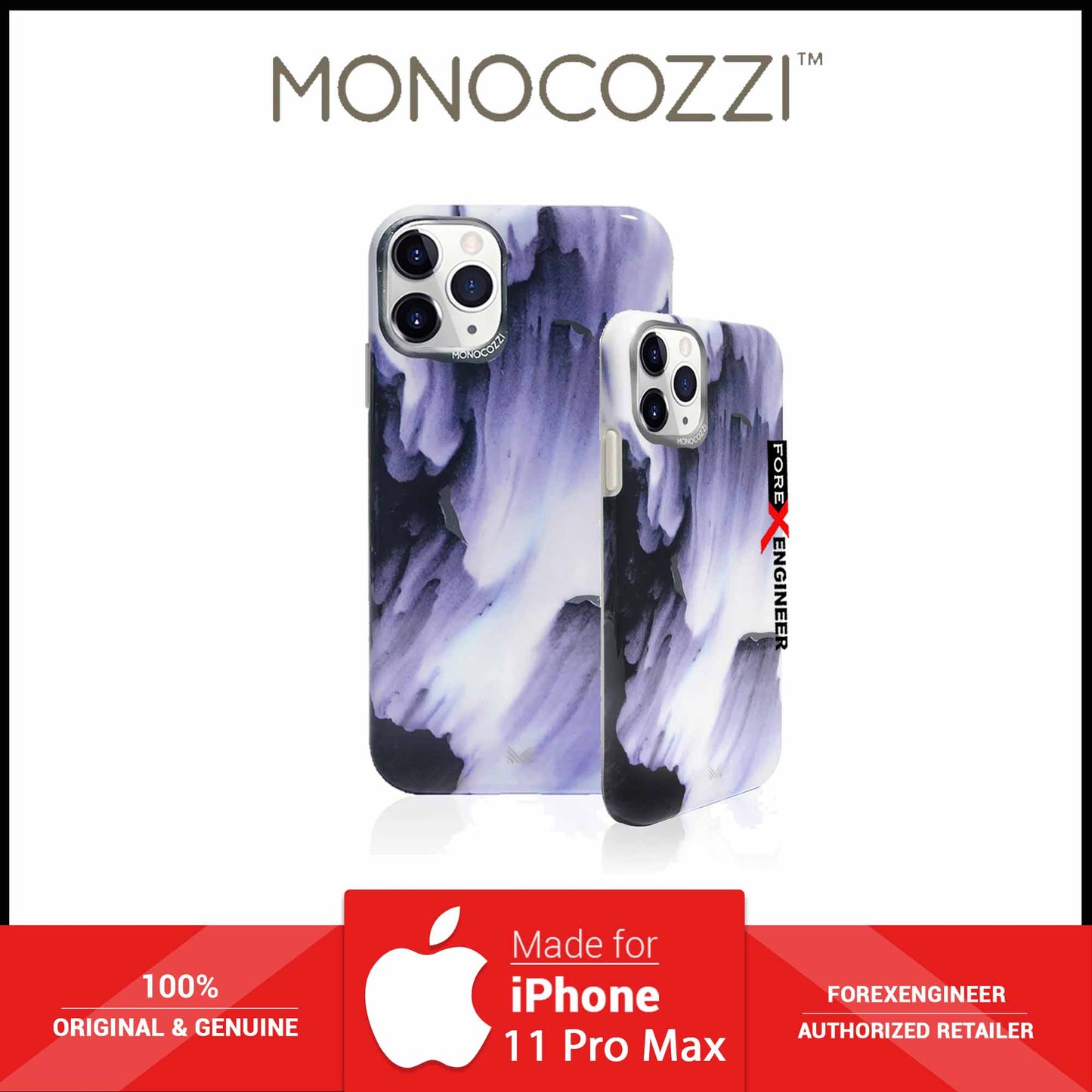 Monocozzi Pattern Lab for iPhone 11 Pro Max - Watery (Barcode: 4895199105676)