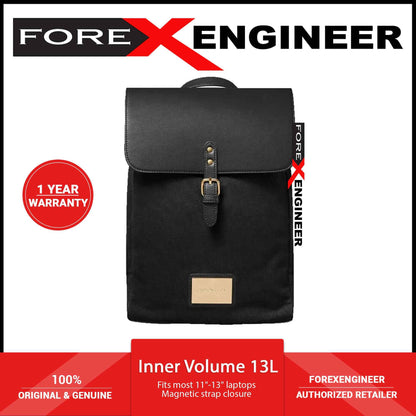 Gaston Luga Classy Backpack ( Fits most 11" - 13" Laptops ) Black-Black (Barcode: 7350006912917 )