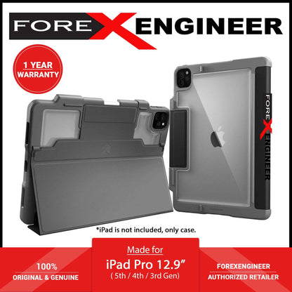 STM Dux Plus for iP@d Pro 12.9" ( 5th - 4th - 3rd Gen ) ( 2021 - 2020 - 2018 ) - Black (Barcode: 810046111802 )