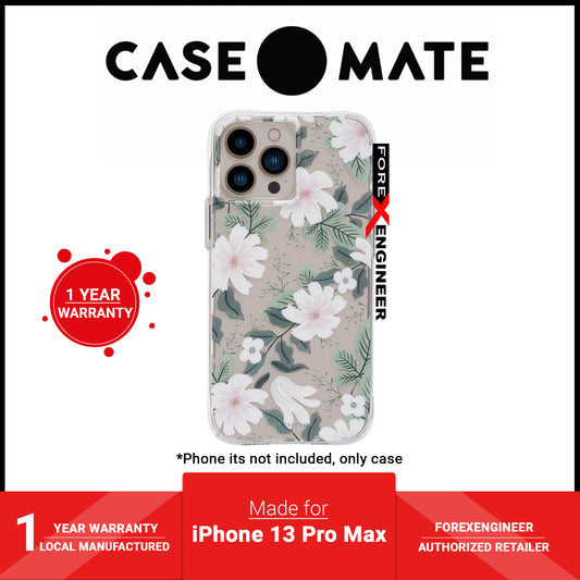 Case-Mate Rifle Paper Co. for iPhone 13 Pro Max 6.7" 5G with Antimicrobial - Willow (Barcode: 840171706055 )