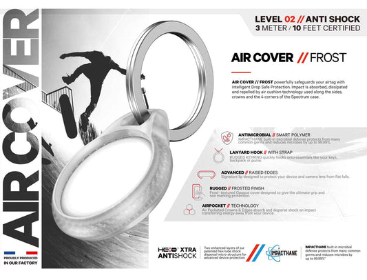 ITSKINS Frost Air for AirTag Case - Smoke (Barcode: 4894465590147 )