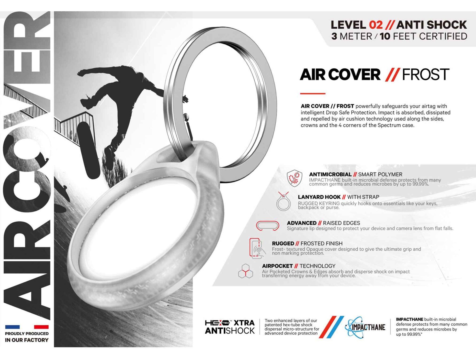 ITSKINS Frost Air for AirTag Case - Green (Barcode: 4894465167271 )