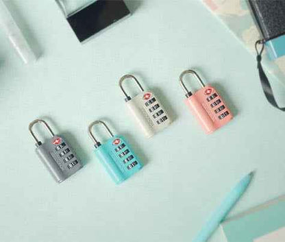 Monocozzi Bon Voyage TSA Letter Luggage Lock - Grey (Barcode: 4897021599677 )