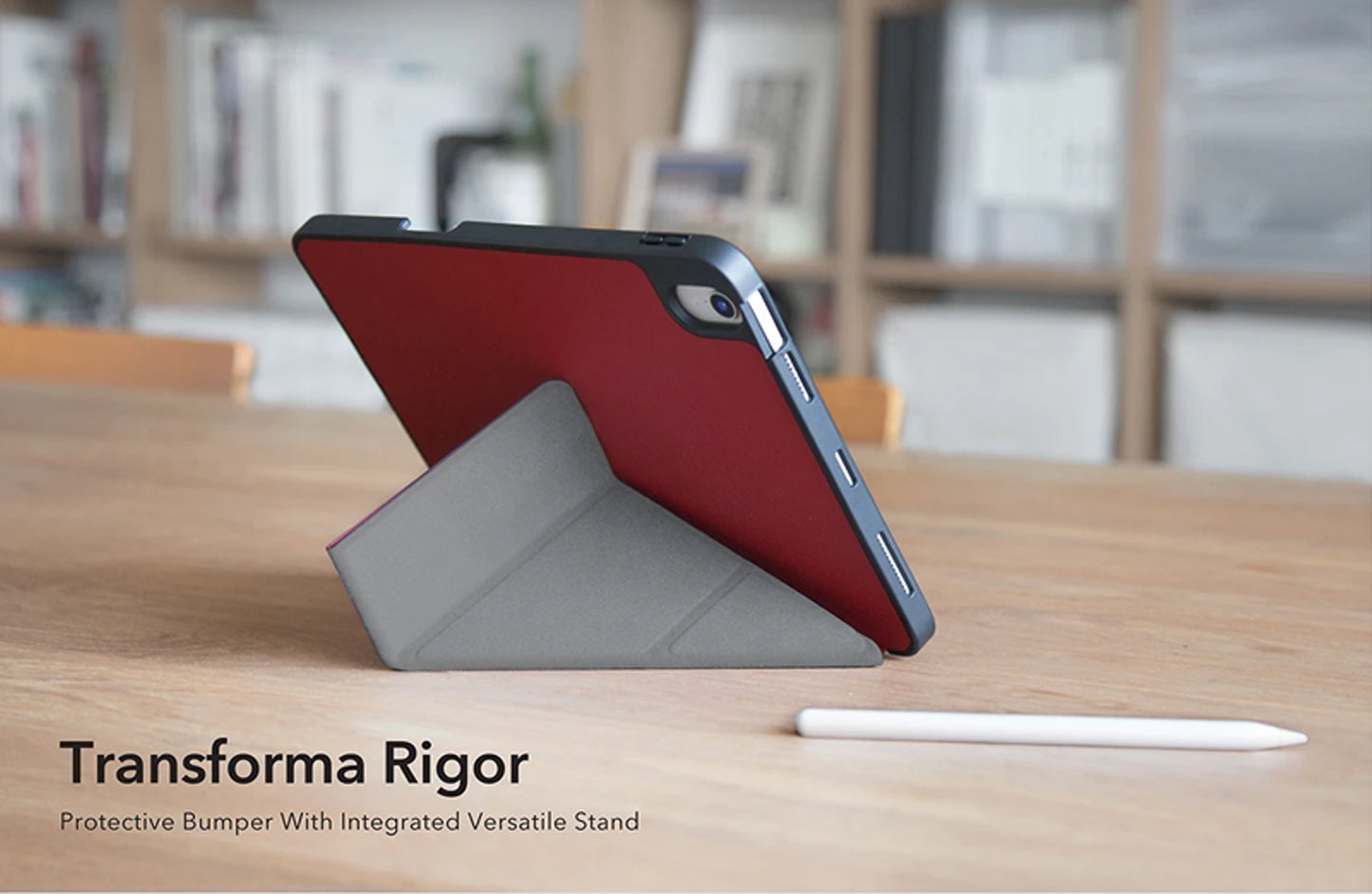 UNIQ Transforma Rigor for iPad Air 10.9 inch ( 4th Gen ) ( 2020 ) - Red (Barcode: 8886463675274 )