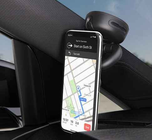 PopSockets PopMount Car Dash WindShield Mount Gen Black