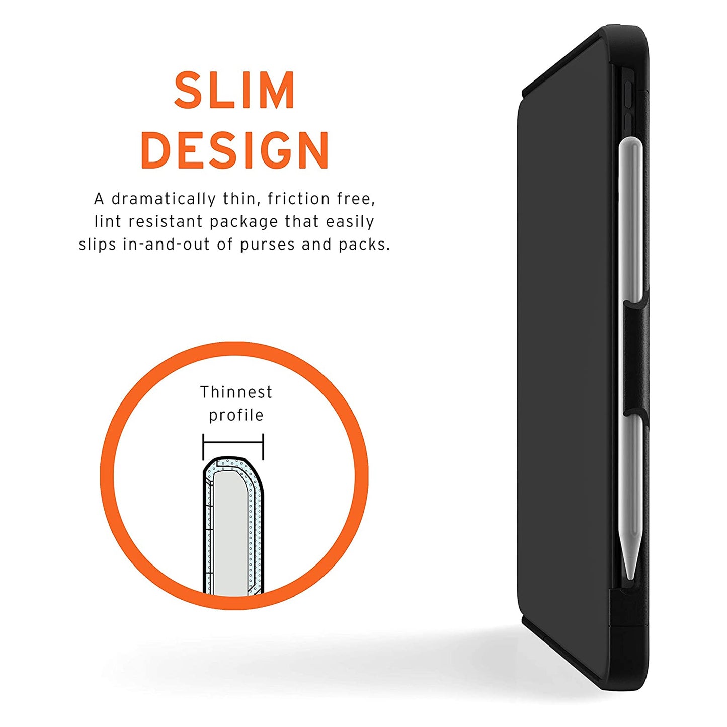 UAG Scout for iPad Pro 12.9" 5th Gen ( 2021 ) - Black (Barcode: 810070360153 )