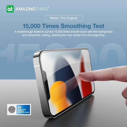 AMAZINGthing Radix Supreme Glass for iPhone 13 - 13 Pro 6.1" 5G ( 2021 ) - 0.3mm 2.75D Full Coverage - Clear (Barcode: 4892878068055 )