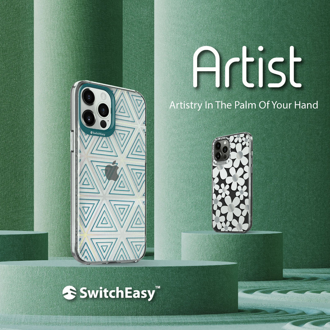 SwitchEasy Artist for iPhone 12 - 12 Pro 6.1" - Full Coverage Protection Drop Tested - Fleur ( Barcode : 4897094566996 )