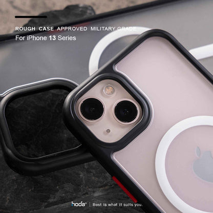 Hoda ROUGH Case Military Standard for iPhone 13 Pro Max 6.7" 5G - Magsafe Compatible - Black (Barcode: 4711103542767 )