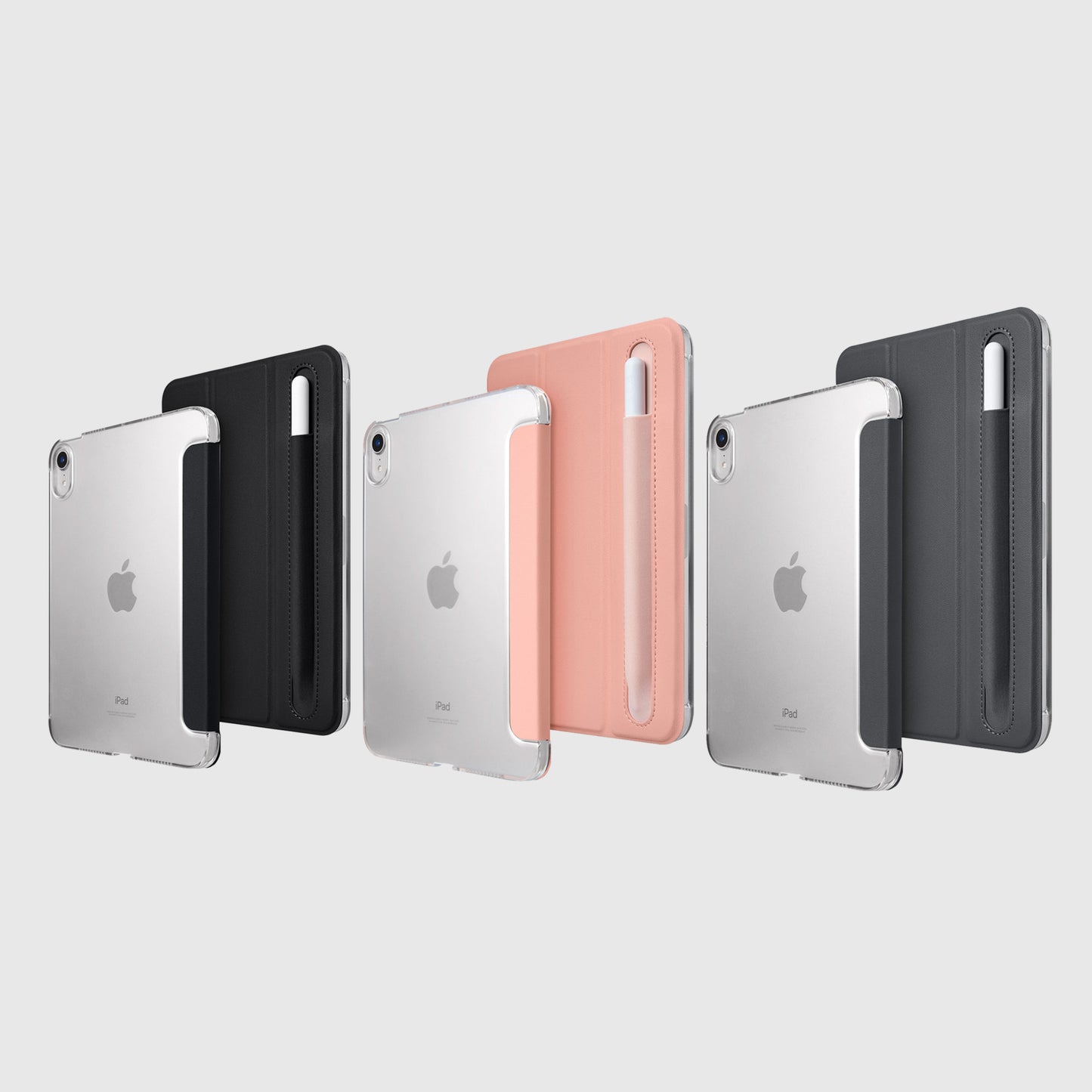 Laut Huex Folio Case for iPad Mini 6 8.3" ( 2021 ) - Fog Grey (Barcode: 4895206927932 )
