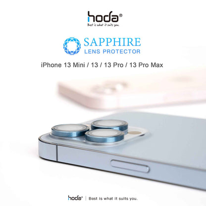 Hoda Sapphire Lens Protector for iPhone 13 Mini - 13 - Pink (2pcs) (Barcode: 4711103542804 )