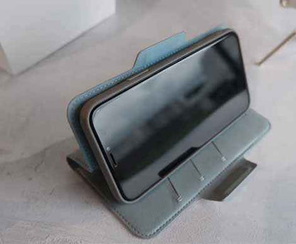Monocozzi Lucid Folio Wallet for iPhone 11 Pro - with Detachable Back - Blue (Barcode: 4895199105515)