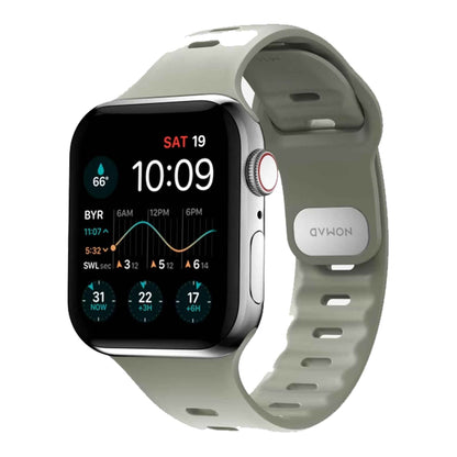 [ONLINE EXCLUSIVE] Nomad Sport Slim Band for Apple Watch 41mm - 40mm - 38mm ( Series SE - 7 - 6 - 5 - 4 - 3 - 2 - 1 ) - Sage ( Barcode: 856500011400 )