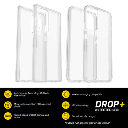 Otterbox React Series Case for Samsung Galaxy S22 Plus ( with Screen Protector ) - Clear (Barcode: 840262362719 )